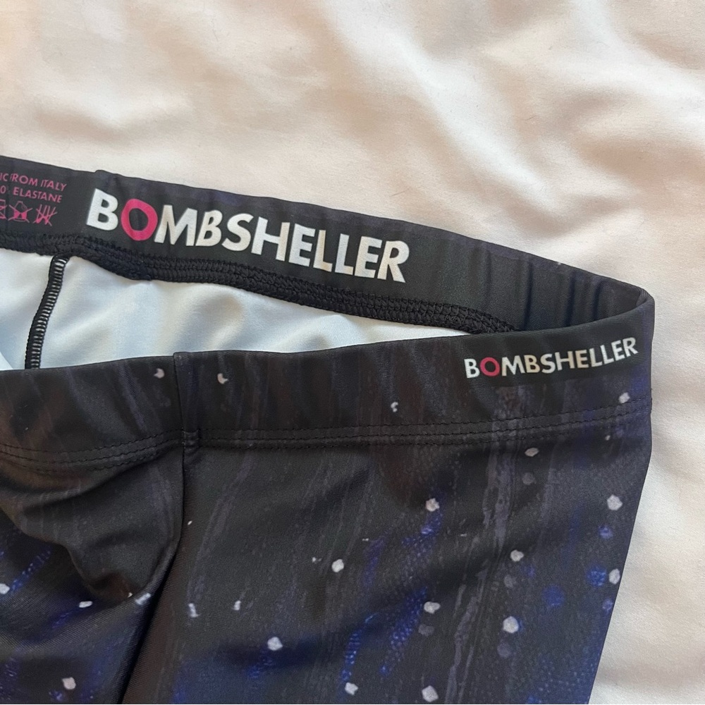 Bombsheller Leggings Emergence Synaptic Art by Natalie Doud XL - Picture 7 of 8